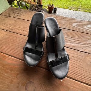 Black Women's Slide Sandals